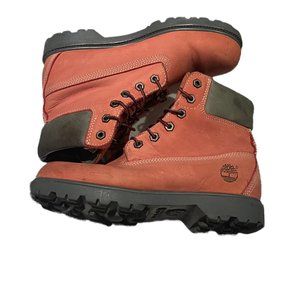 Vintage Timberland Waterville Rosebud Leather 20378 Nubuck Waterproof Boots 8.5